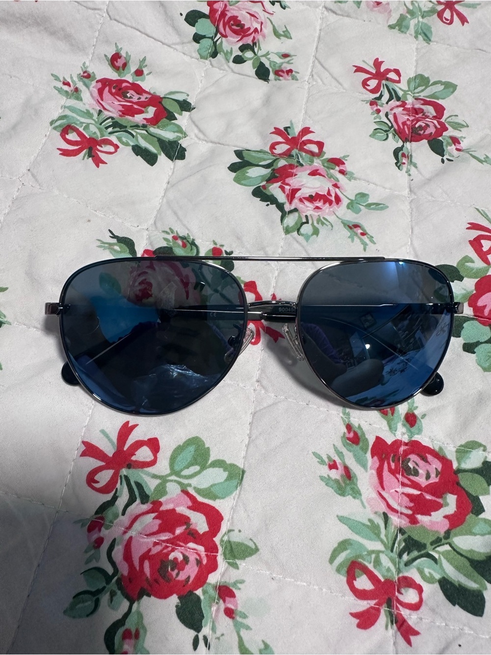 Coach Aviator Sunglasses - Blue Lenses